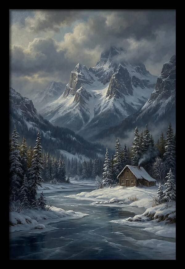 Majestic Peaks In Tranquil Silence