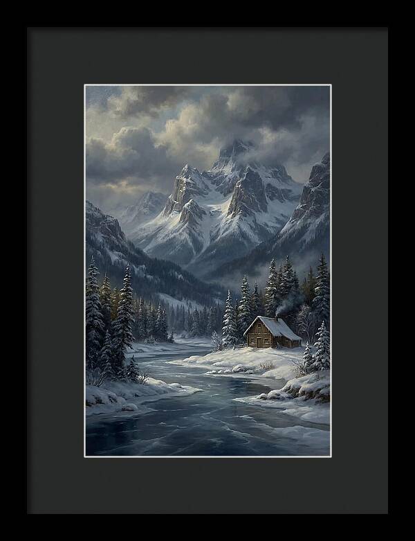 Majestic Peaks In Tranquil Silence