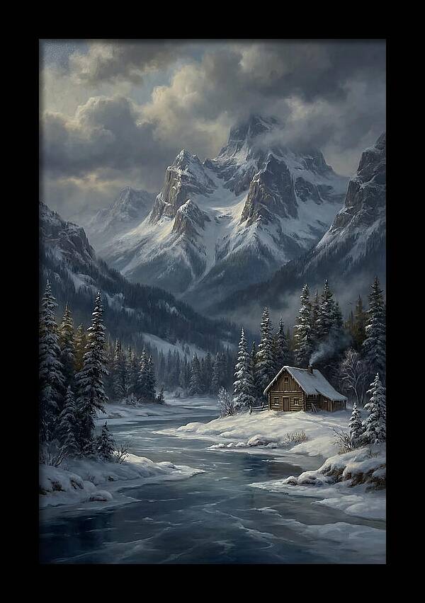 Majestic Peaks In Tranquil Silence