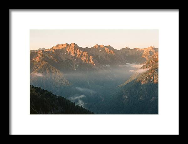 Majestic Peaks Of Glacier National Park