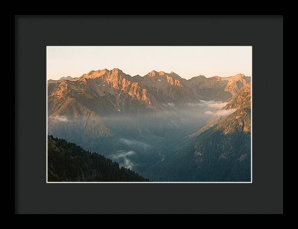 Majestic Peaks Of Glacier National Park