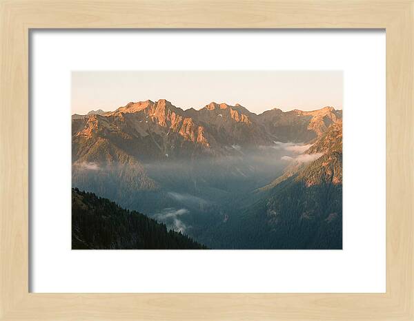 Majestic Peaks Of Glacier National Park