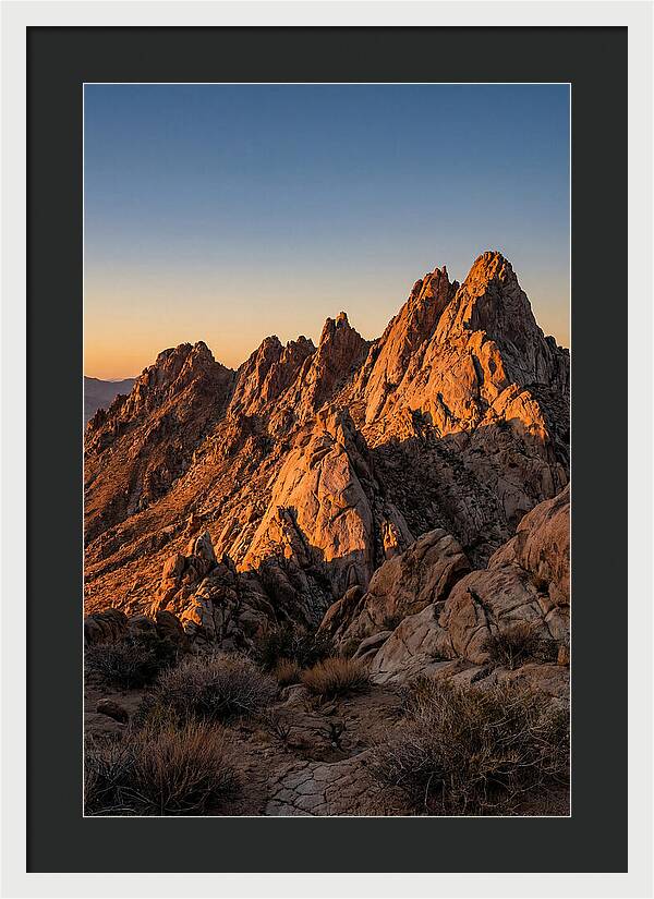 Majestic Peaks Of Superstition Mountains