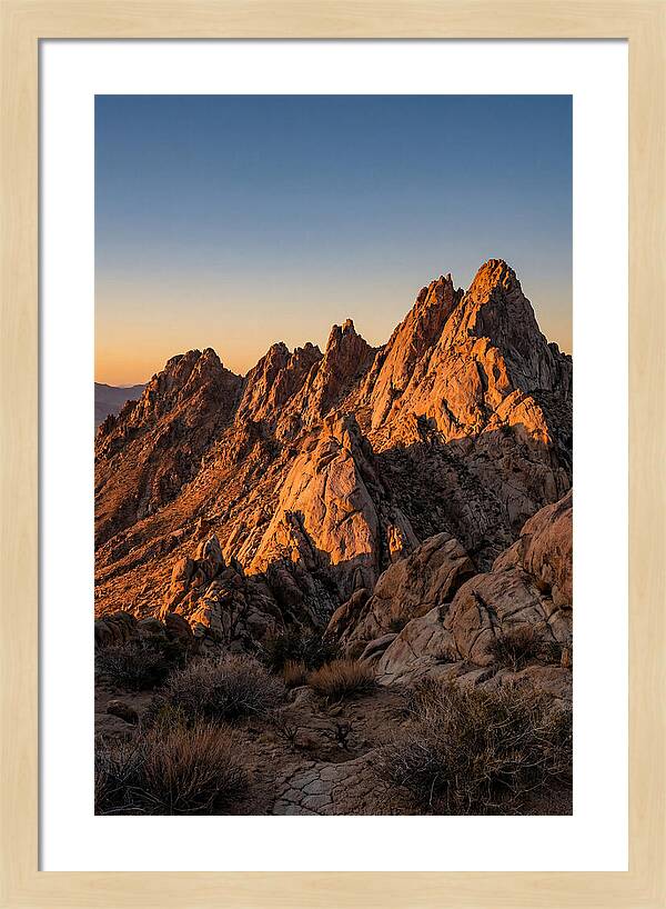 Majestic Peaks Of Superstition Mountains
