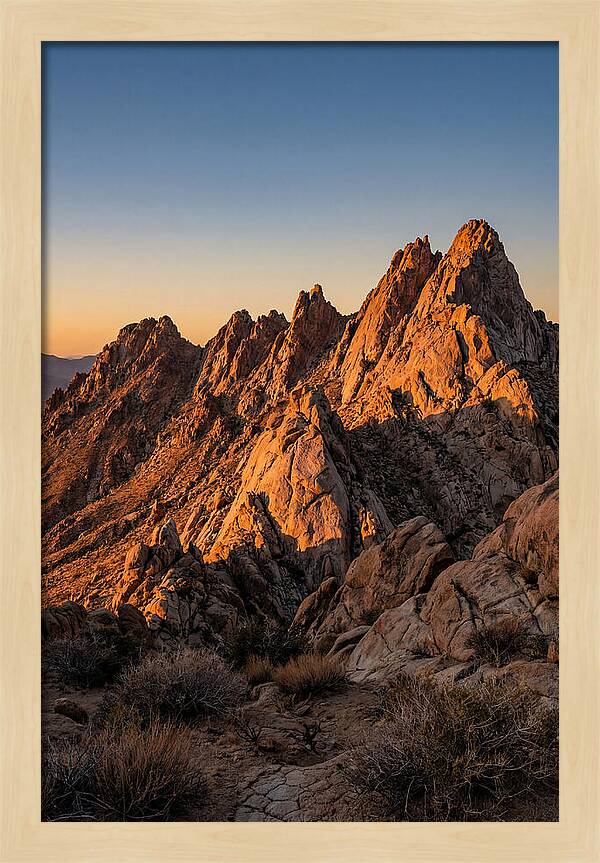 Majestic Peaks Of Superstition Mountains