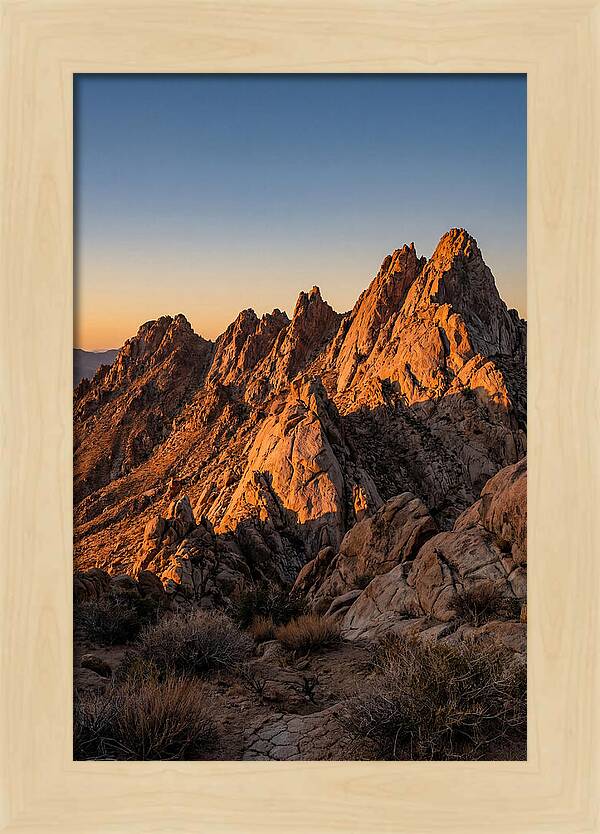 Majestic Peaks Of Superstition Mountains