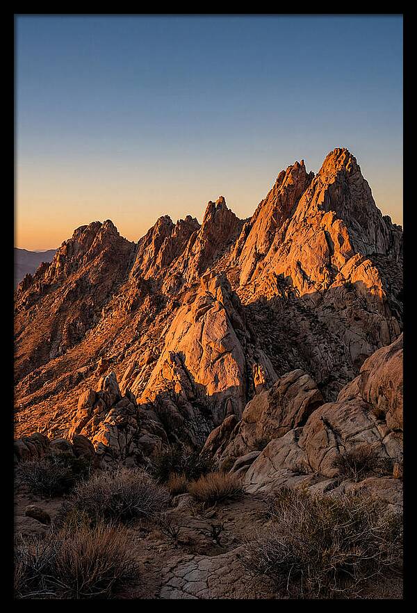 Majestic Peaks Of Superstition Mountains