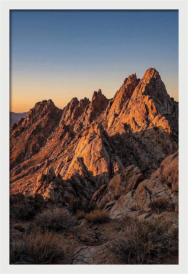 Majestic Peaks Of Superstition Mountains
