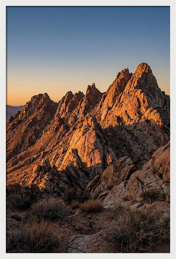 Majestic Peaks Of Superstition Mountains