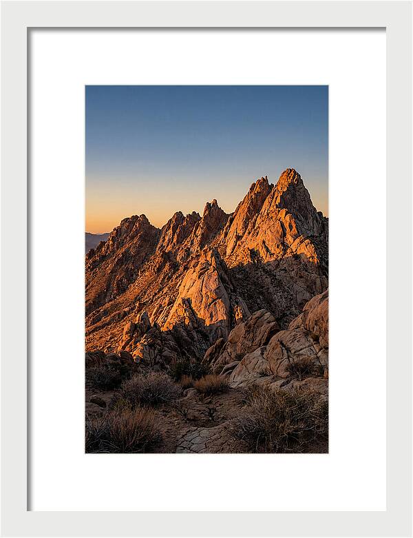 Majestic Peaks Of Superstition Mountains