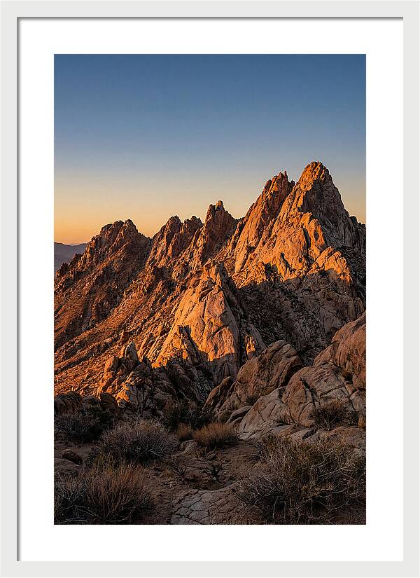 Majestic Peaks Of Superstition Mountains