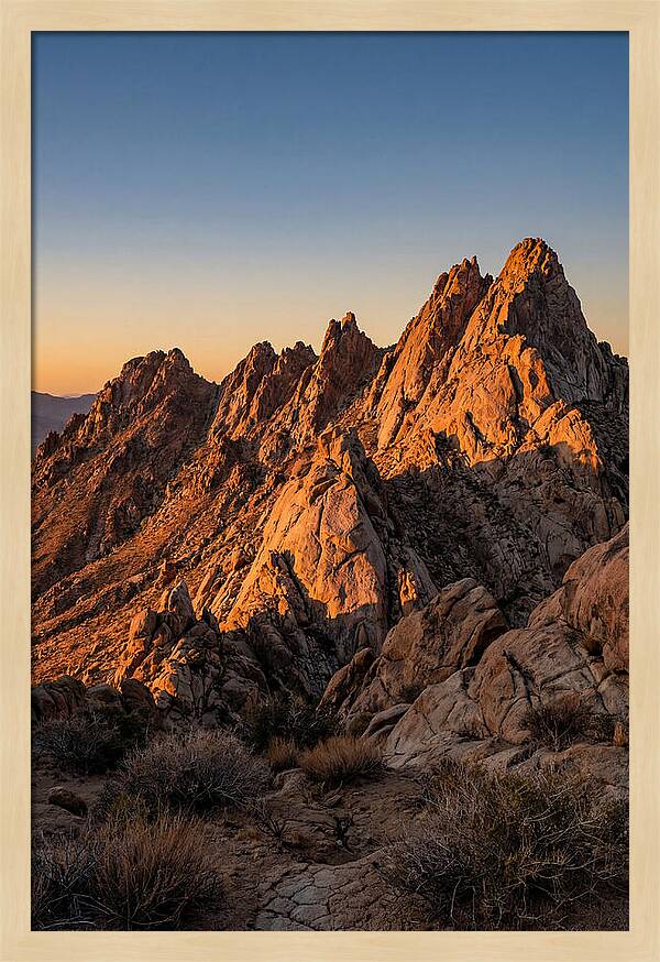 Majestic Peaks Of Superstition Mountains