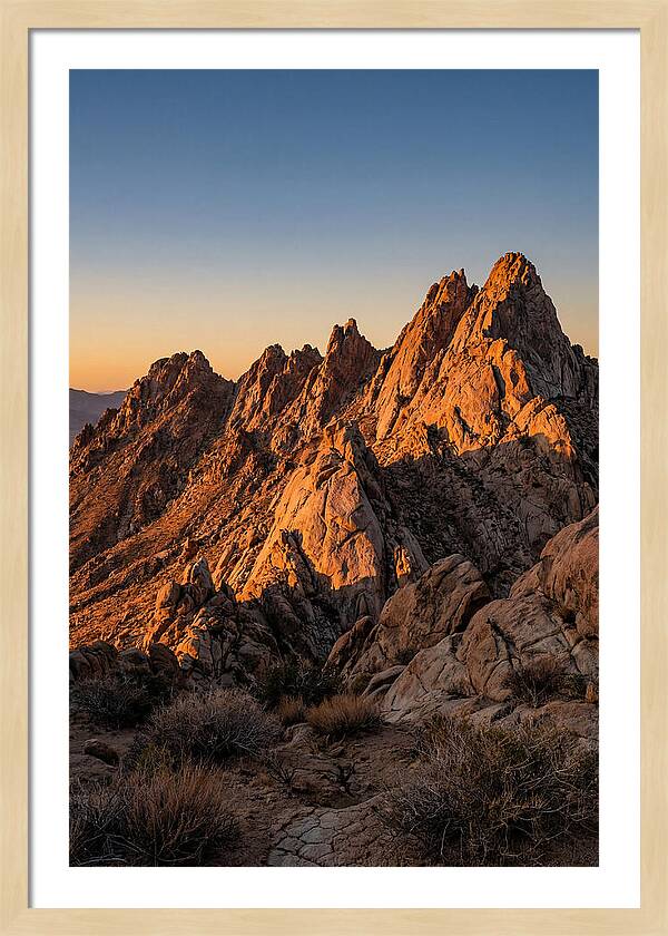 Majestic Peaks Of Superstition Mountains