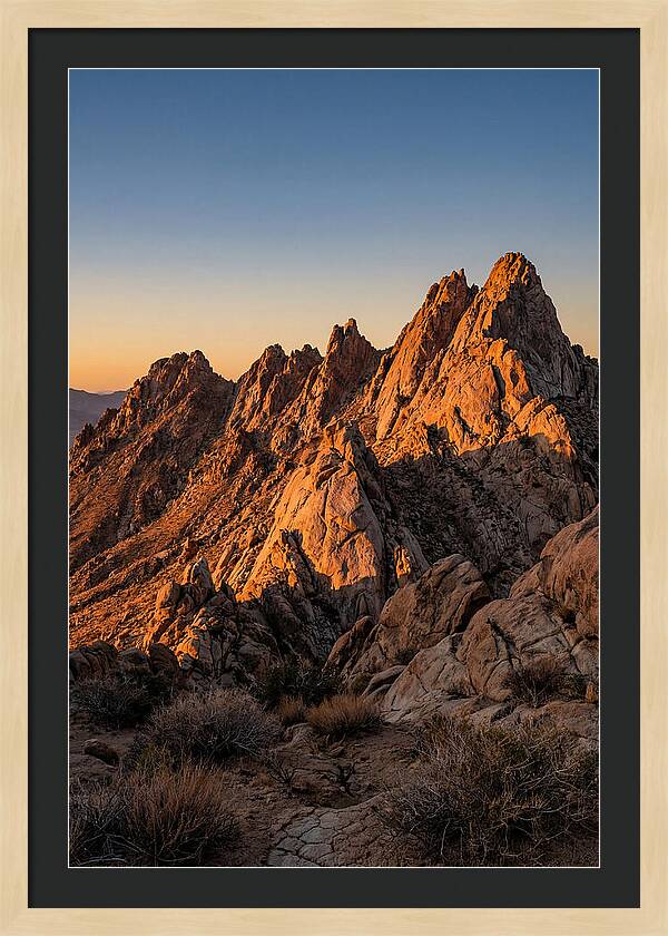 Majestic Peaks Of Superstition Mountains