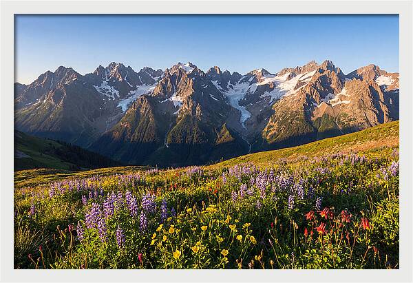 Majestic Peaks Of The North
