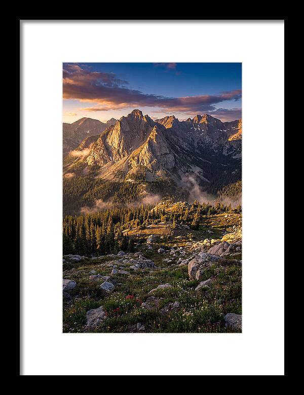 Majestic Peaks Of The White Mountains