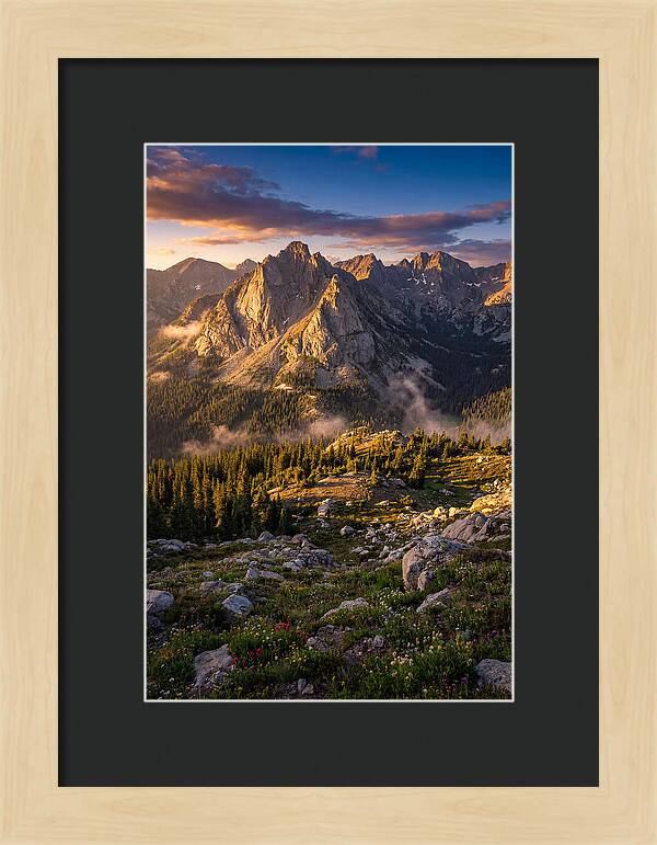 Majestic Peaks Of The White Mountains