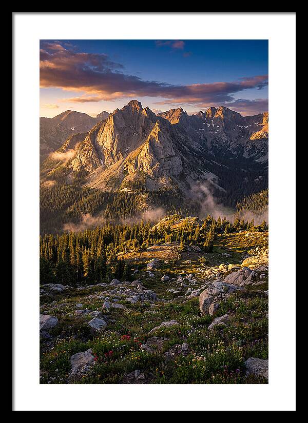 Majestic Peaks Of The White Mountains