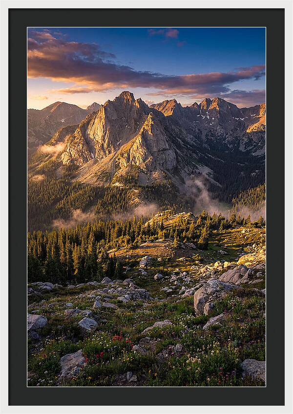 Majestic Peaks Of The White Mountains