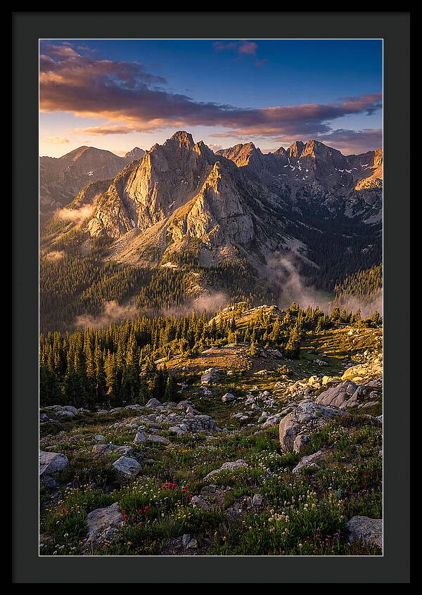 Majestic Peaks Of The White Mountains