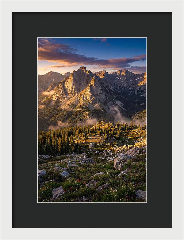 Majestic Peaks Of The White Mountains