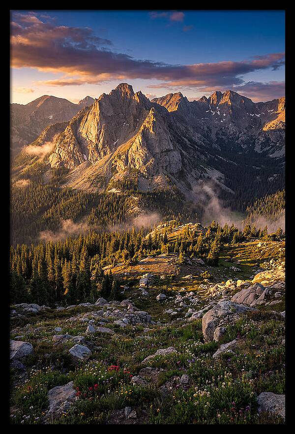 Majestic Peaks Of The White Mountains