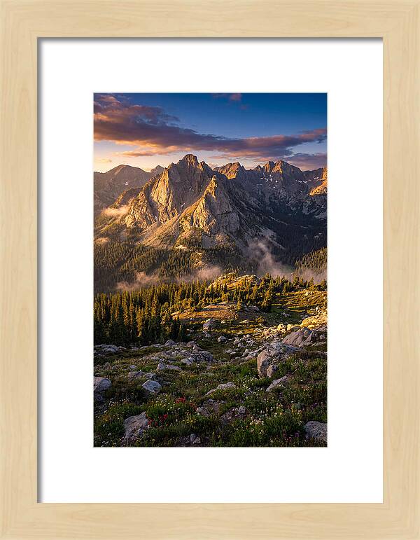 Majestic Peaks Of The White Mountains