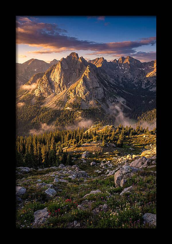 Majestic Peaks Of The White Mountains