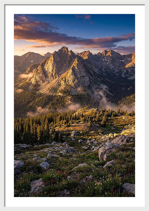 Majestic Peaks Of The White Mountains