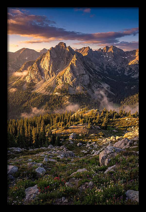 Majestic Peaks Of The White Mountains