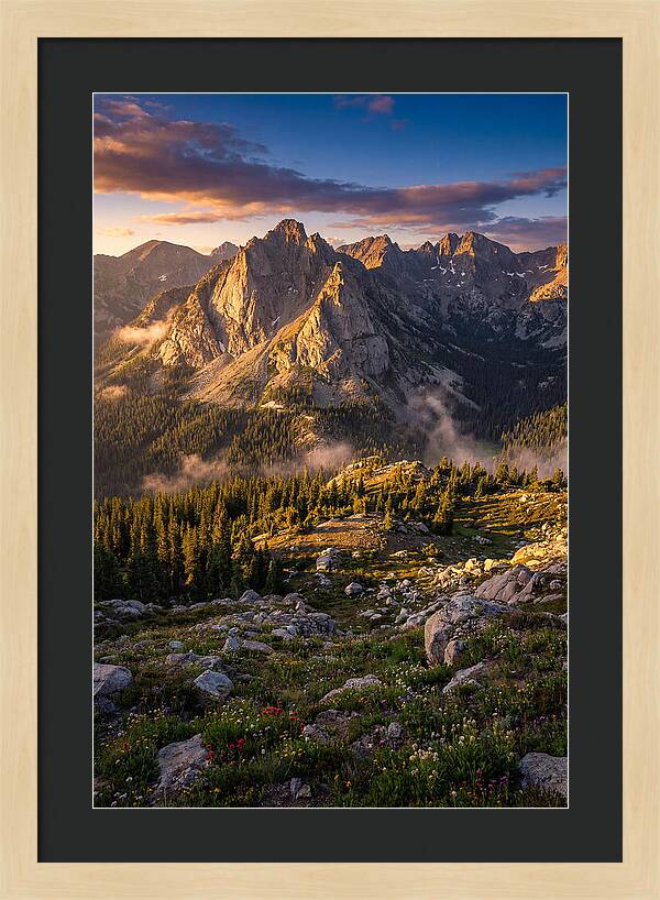 Majestic Peaks Of The White Mountains