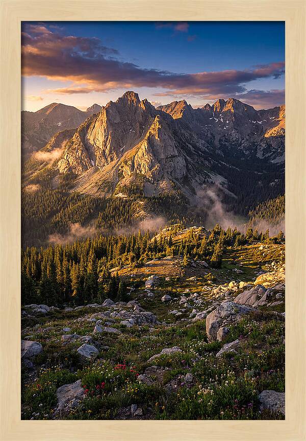 Majestic Peaks Of The White Mountains