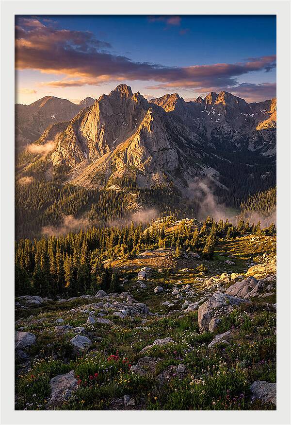 Majestic Peaks Of The White Mountains