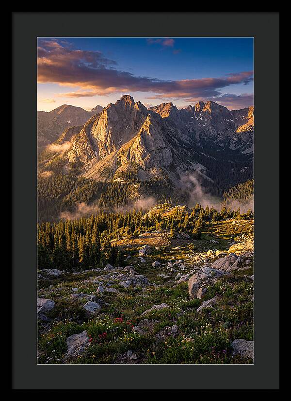 Majestic Peaks Of The White Mountains