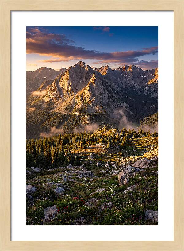 Majestic Peaks Of The White Mountains
