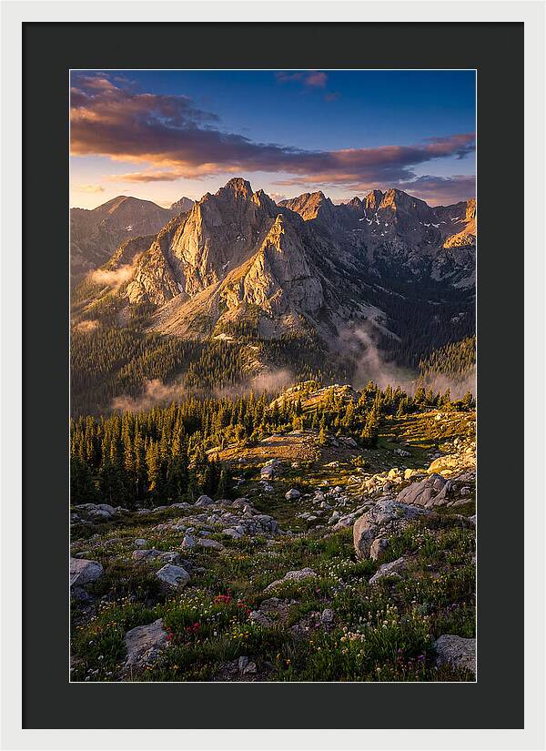 Majestic Peaks Of The White Mountains