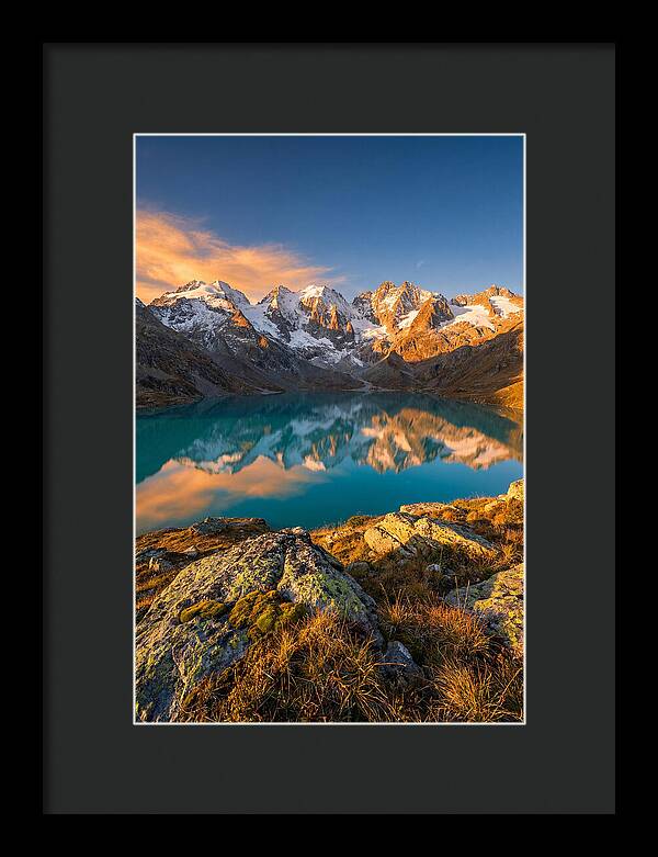 Majestic Peaks Reflected In Tranquil Waters