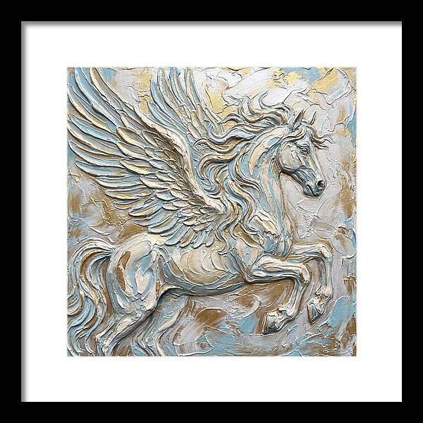 Majestic Pegasus In Flight