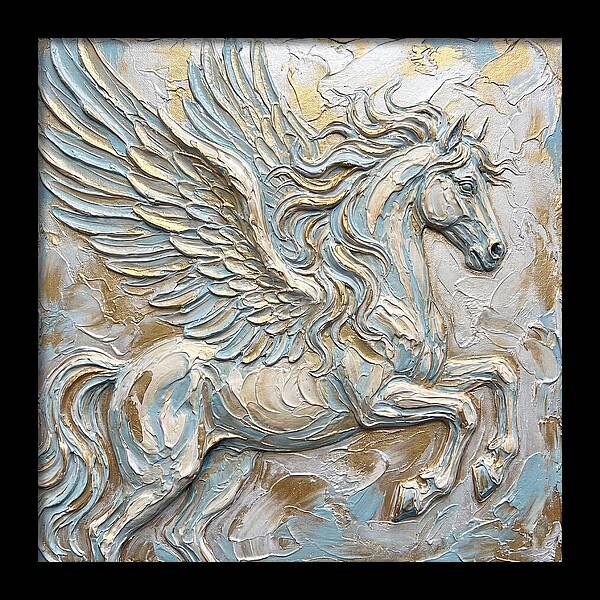Majestic Pegasus In Flight
