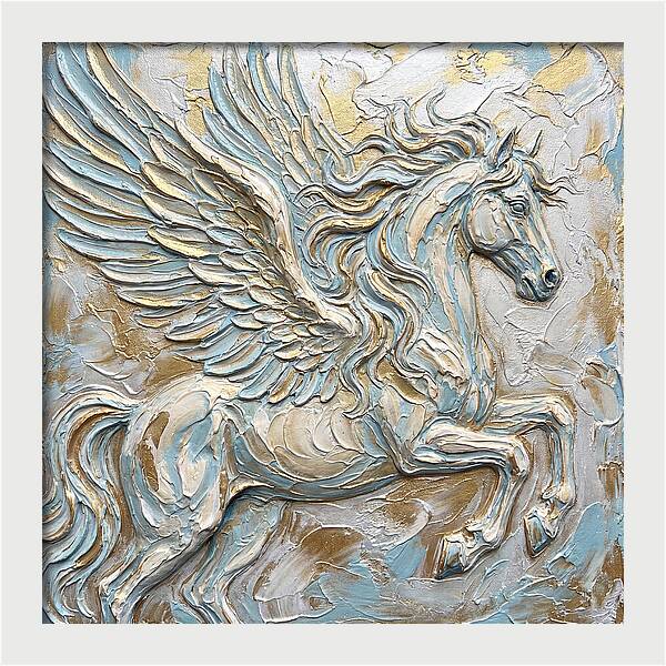 Majestic Pegasus In Flight
