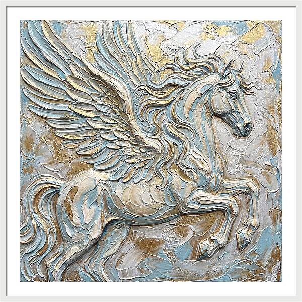 Majestic Pegasus In Flight