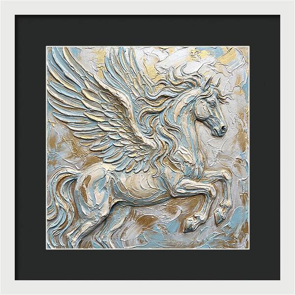 Majestic Pegasus In Flight
