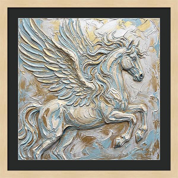 Majestic Pegasus In Flight