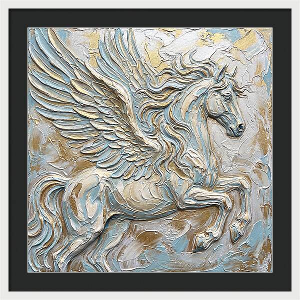Majestic Pegasus In Flight