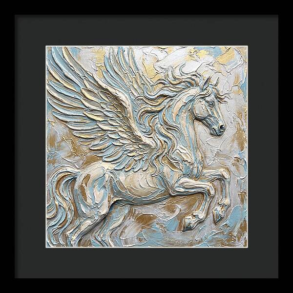 Majestic Pegasus In Flight