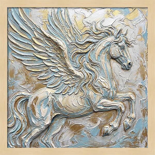 Majestic Pegasus In Flight