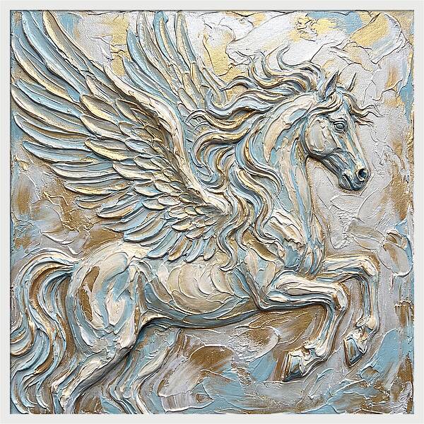 Majestic Pegasus In Flight