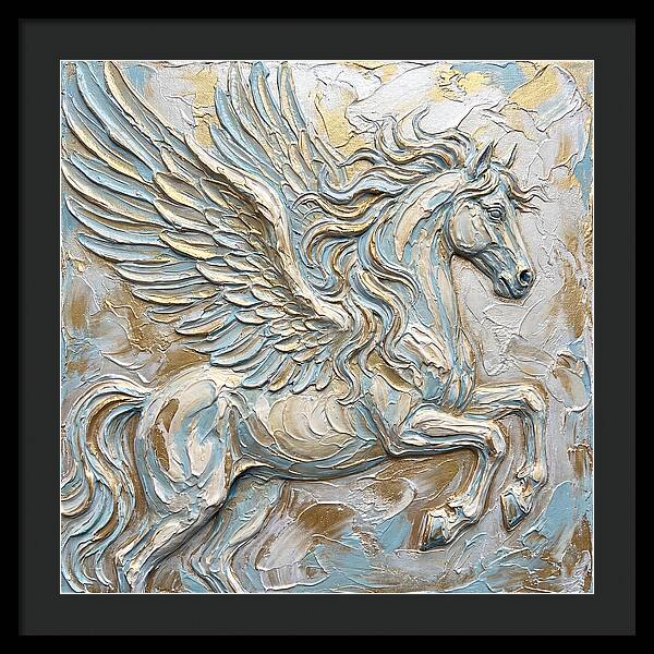 Majestic Pegasus In Flight