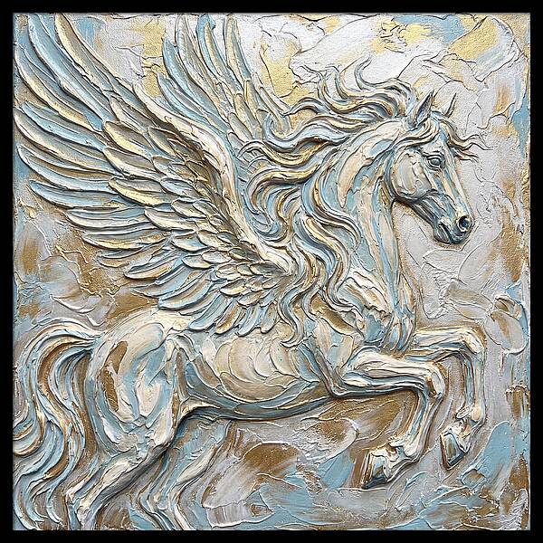 Majestic Pegasus In Flight
