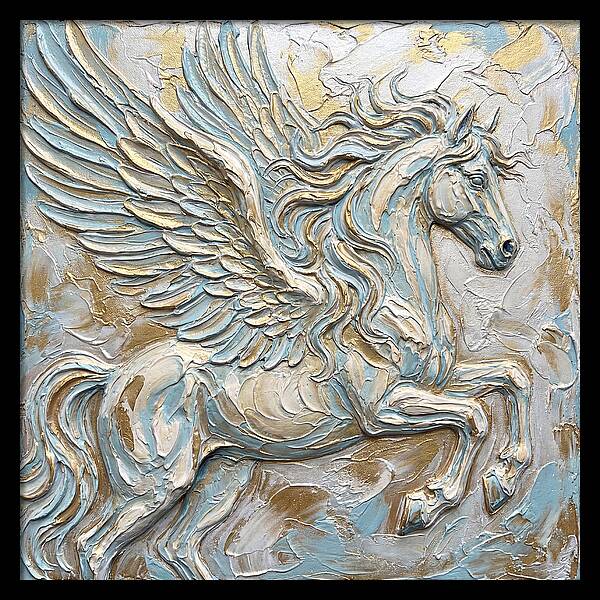 Majestic Pegasus In Flight